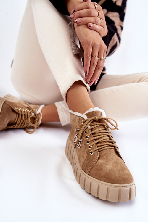 Suede Športové topánky zviazané topánky Lewski 3252/N Bláge