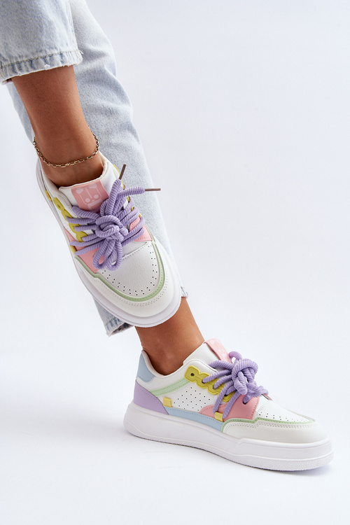 Dámske tenisky z eko kože v multibarvovom prevedení Avanalis