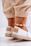 Módní dámské espadrilky Cross Jeans JJ2R4001C White