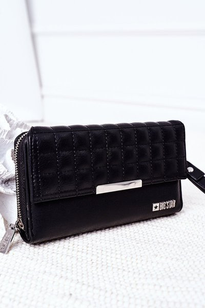 Velká Peněženka S Rukojetí Big Star HH674027 černá