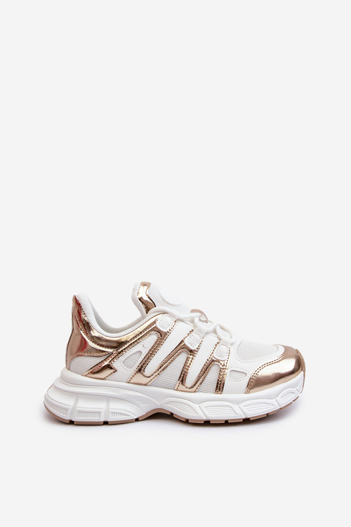 Dámske tenisky na masívnej podrážke biele Ellerai