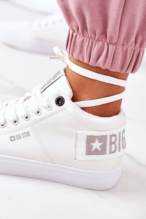 Dámská Zateplená Sportovní Obuv Big Star EE274352 Bílé