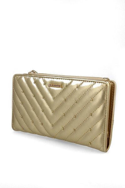 Dámská Peněženka MONNARI PUR0010-023 Prošívaná Zlatá