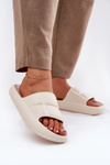Pěnové Dámske Papuče LEE MAYA SLIDER WOMEN LOW 50251016 Béžové