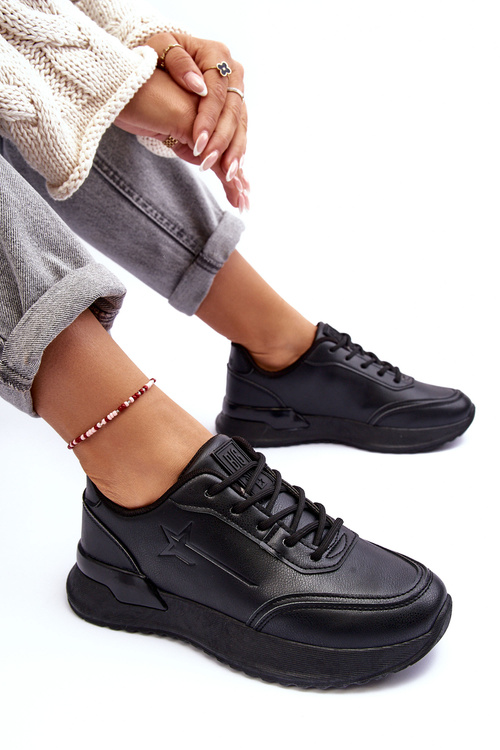 Dámské klasické sportovní boty Big Star MM274223 černý