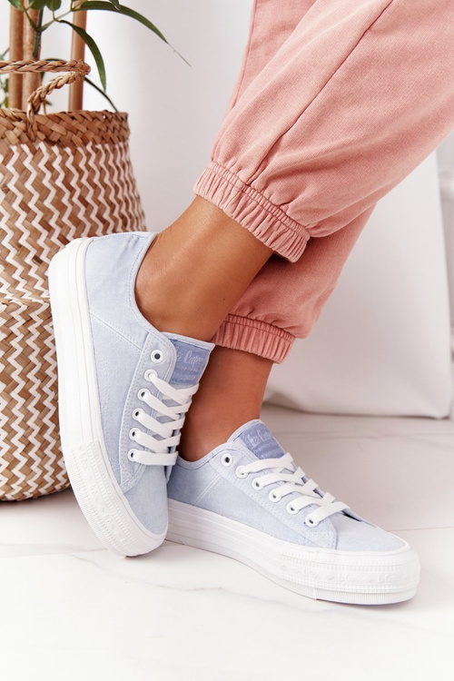 Dámske tenisky na platforme Lee Cooper LCW-21-31-0123L Blue
