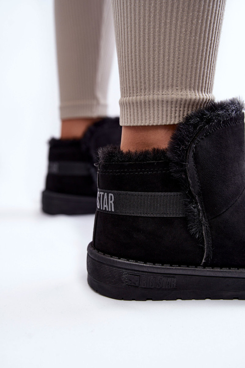 Dámské boty do sněhu Big Star KK274622 Černé