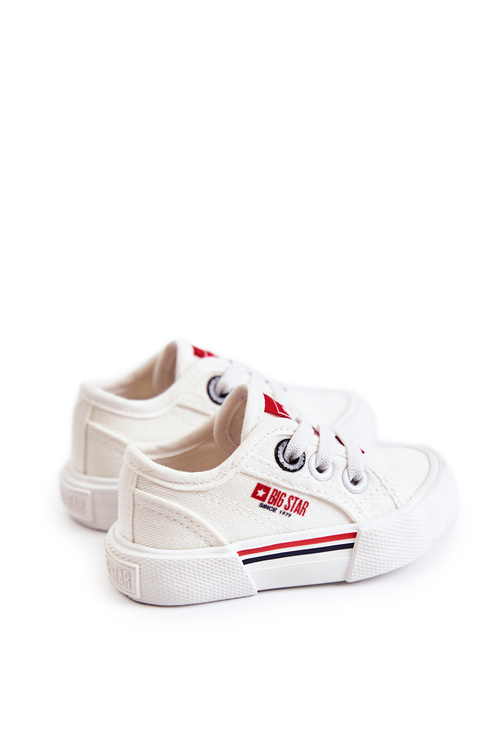 Detské nízke tenisky Veľká hviezda JJ374160 biela