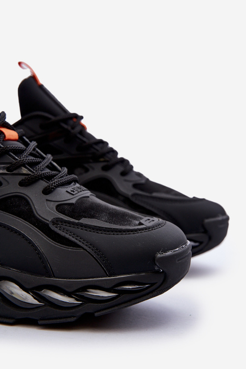 Športové tenisky pre mužov HI-POLY SYSTEM Big Star NN174382 Čierne