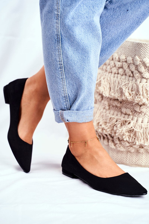 Ženské baleríny v Spitz Black Westley