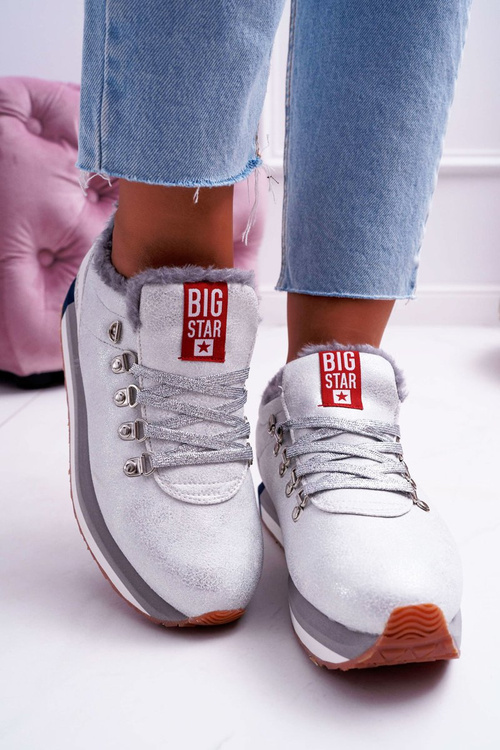 Dámske športové topánky Big Star Silver EE274731