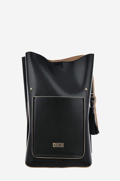 Dámska Taška Z Eko Kože Big Star OO574138 Čierna