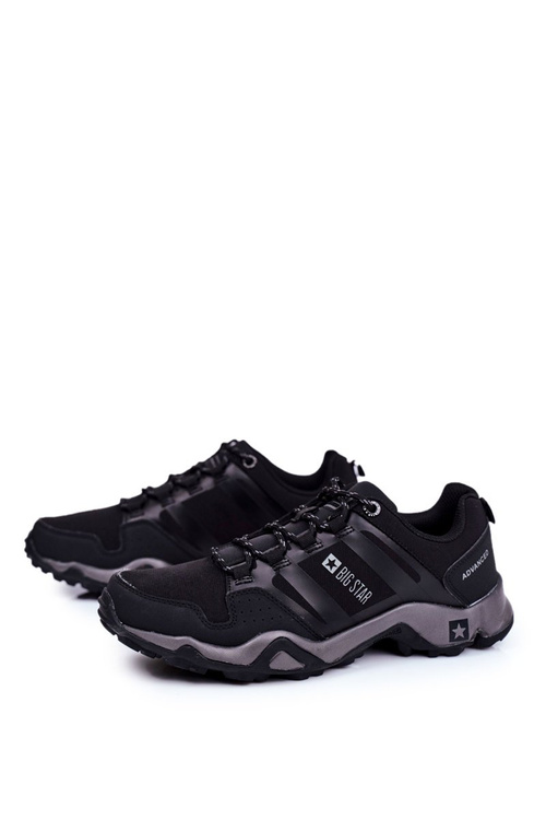 Pánská Treková Obuv Big Star Outdoor Černé GG174269