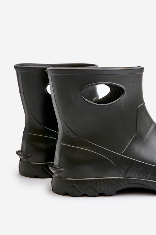 Mužské vodotesné záhradné čižmy GARDEN 753 LEMIGO Tmavozelené