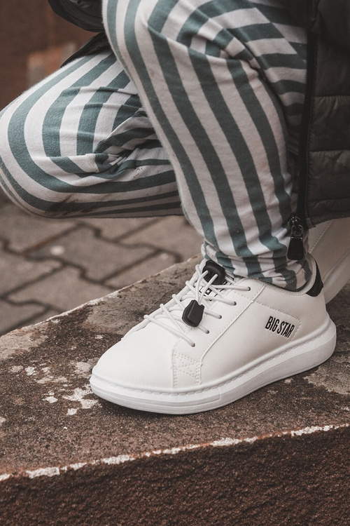 Dětské sportovní boty Big Star JJ374069 White and Black