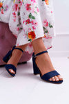 Dámske sandále Baloo Navy Blue Suedals Sandals