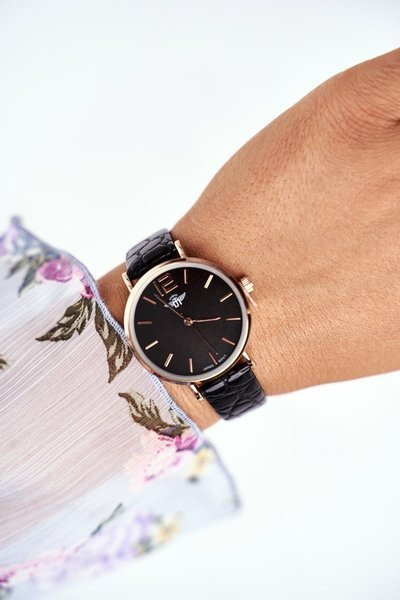 Dámske hodinky Michael John Snake Black Caito