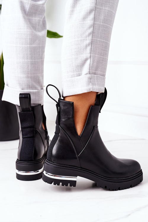 Teplé Boty Pérka Černé Rock It