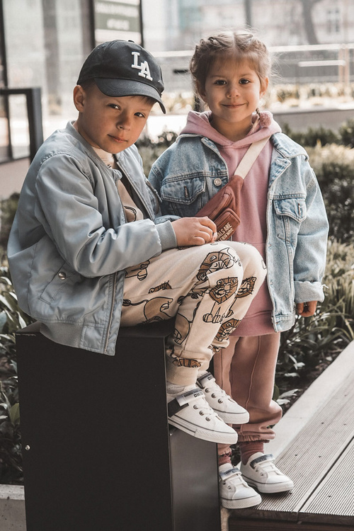 Detská nízka veľká hviezda JJ374075 Biele tenisky