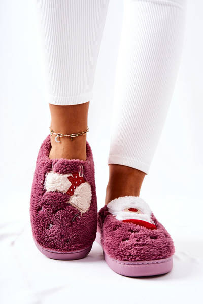 Vianočné Papci Mikołaj a Purple sob