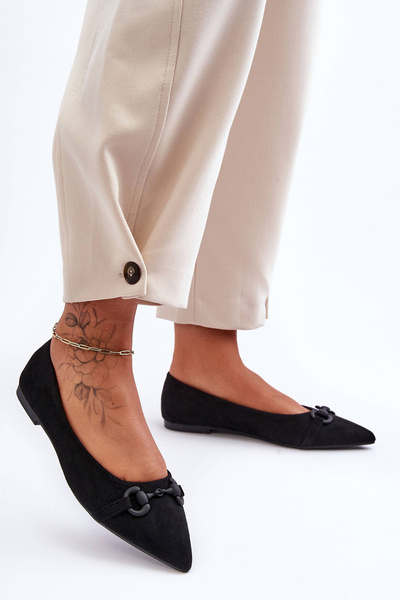 Black Noldaia, semišové baleríny