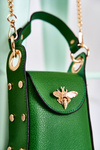 Malá dámská kabelka s Ornamentem zelená Ellies