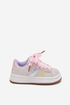 Sportovní boty dětské sneakers na suchý zip multikolor Celyna