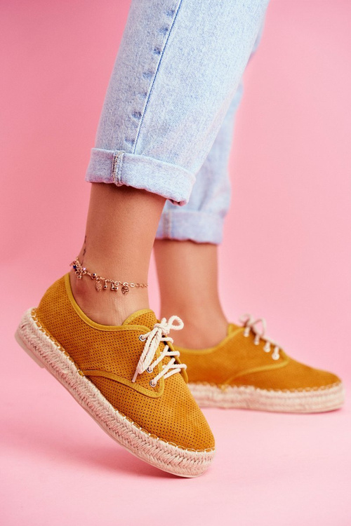 Dámske espadrilles na bielizeň Sonya Linen Platform