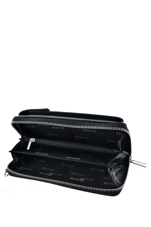 Big Star LL574118 taška na peněženku 2v1 černá