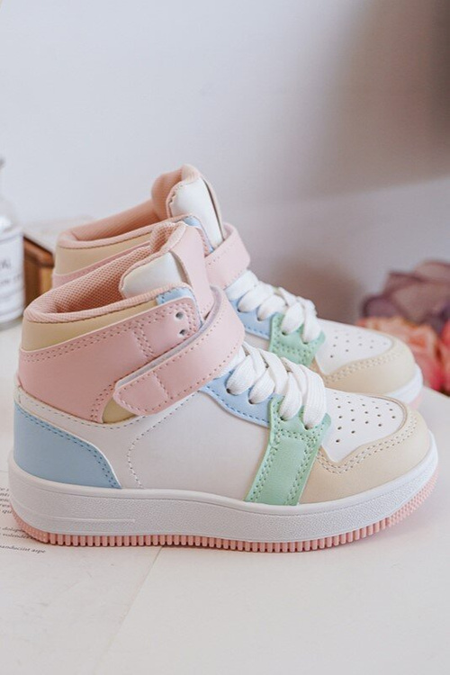 Vysoké detské športové topánky Multicolor Teredite