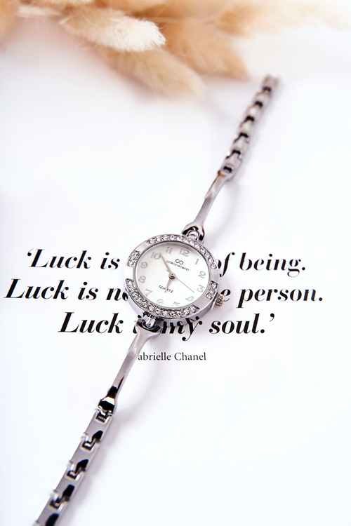 Dámske hodinky Giorgio a Dario so striebornými zirkónmi