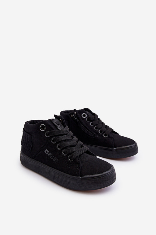 Klasické detské tenisky s vysokou hviezdou LL374001