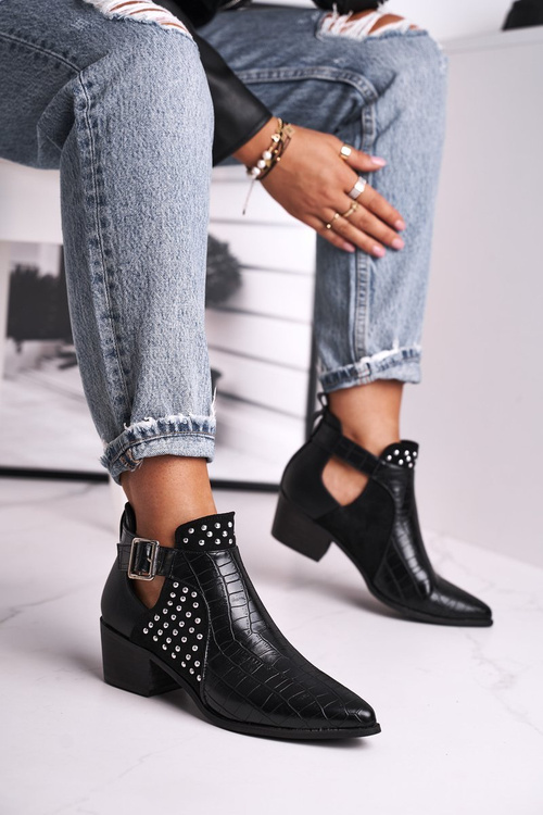 Dámske vysokohorské podpätky Čierna Rontra