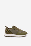 Pánske Sneakersy Na Platforme Big Star RR174360 Hi-Poly System Khaki