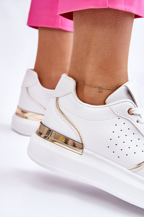 Dámska klasická biela eliášová športová obuv