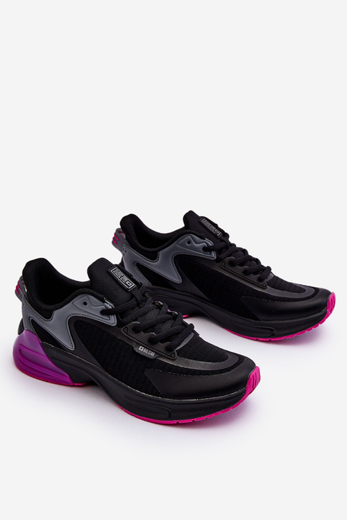 Pohodlná športová topánka Pamäť penový systém Big Star LL274335 Čierna