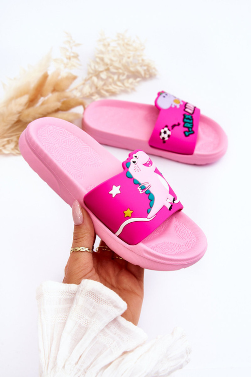 Dětský Dinosaurus T-Rex Slides Pink Bernis