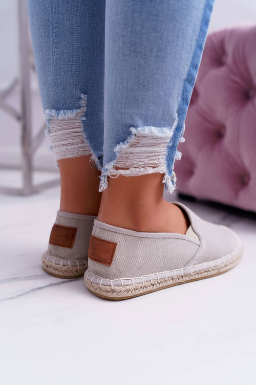 Dámské Espadrilky Cross Jeans šedé DD2R4104