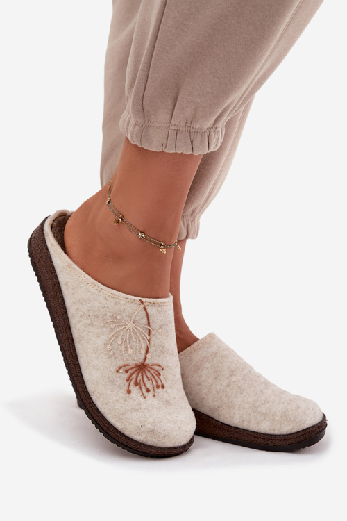 Dámske domáce obuv Papuče Inblu NL000011 Béžové