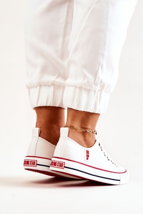 Kožené Tenisky BIG STAR JJ274130 Bílý