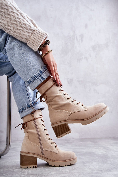 Izolované topánky žien béžová julieta