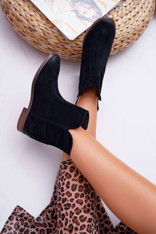 Dámské Kotníkové Boty Černé Nicole 2419