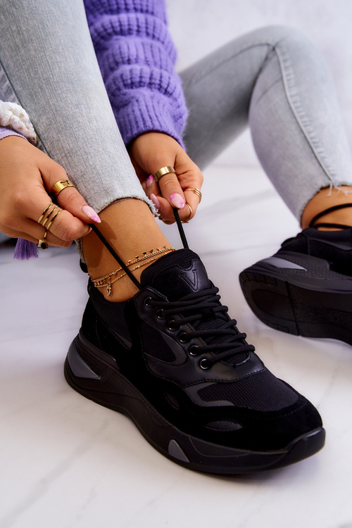 Dámská sportovní obuv Sneakers Černá Spencer