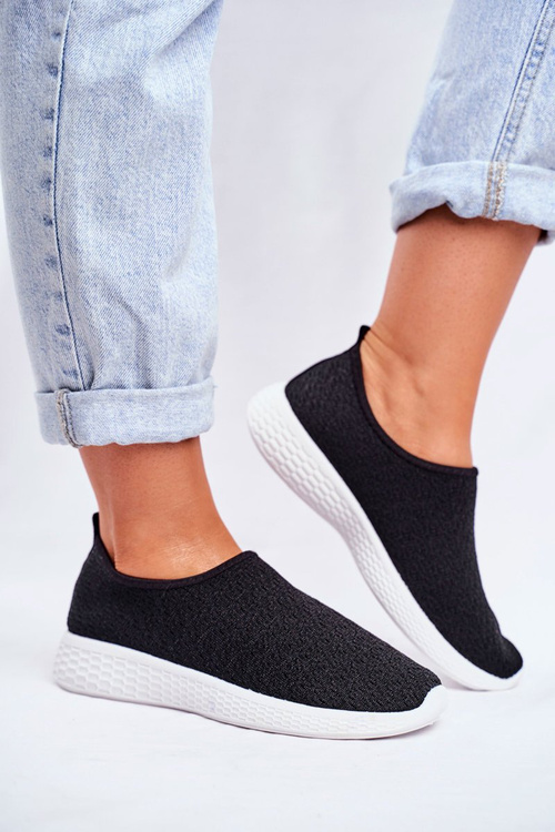 Dámská Sportovní Obuv Slip-on černé Hopin