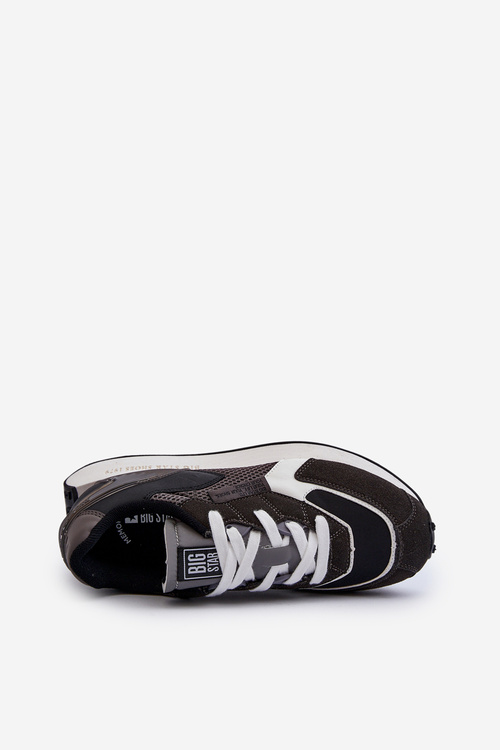 Sportovní pánské tenisky s paměťovou pěnou Memory Foam System Big Star NN174347 Černé