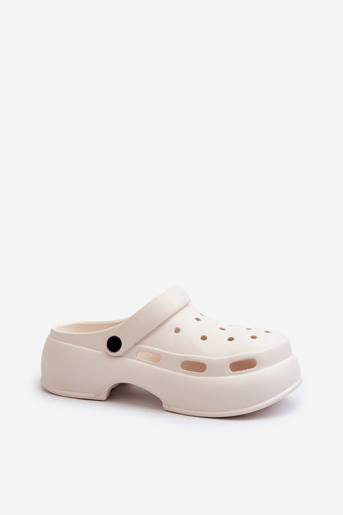 Dámske peny papuče biele Ilariana