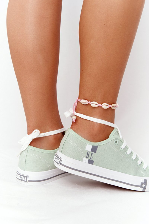 Klasické Dámské Tenisky BIG STAR HH274112 Zelené