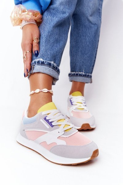 Dámská Sportovní Obuv Sneakersy Růžové-šedé After Hours