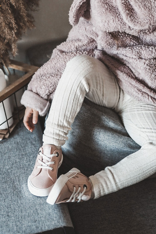 Nazouvací tenisky Big Star JJ374166 Světle růžová