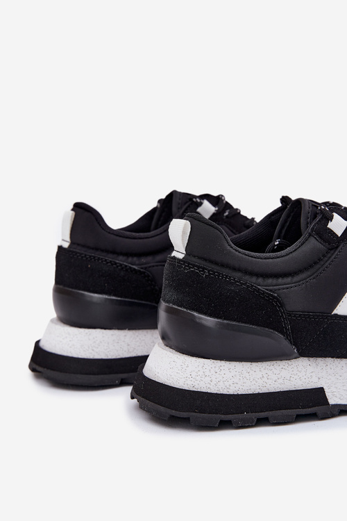 Zateplené Pánske Sneakers Na Platforme Lee Cooper LCJ-25-03-3378M Čierne